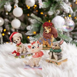 Jim Shore Christmas Lady Personality Pose Figurine