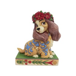 Jim Shore Christmas Lady Personality Pose Figurine