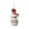 Jim Shore Winter Wonderland Snowman Hanging Ornament