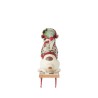 Jim Shore Dashing Downhill Dog on a Sled Figurine