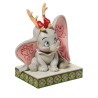 Jim Shore Santa's Cheerful Helper Flying Dumbo Figurine