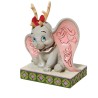 Jim Shore Santa's Cheerful Helper Flying Dumbo Figurine