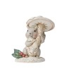 Jim Shore Woodland Squirrel with Mushroom Figurine