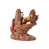 Figurine Le Roi Lion Carved In Stone Disney Traditions