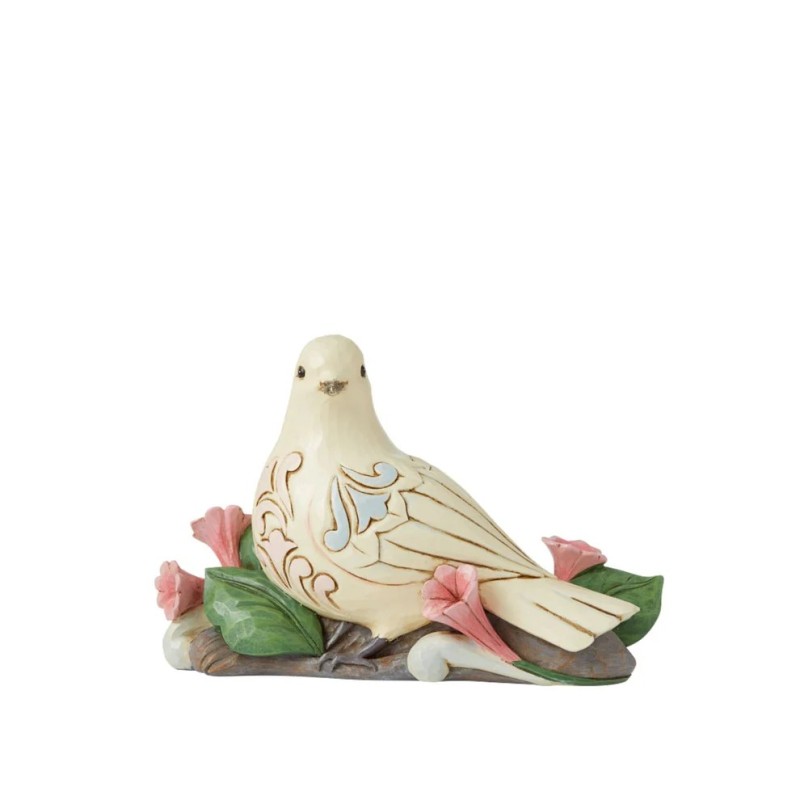 Jim Shore Peaceful Messenger White Dove Figurine