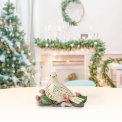 Jim Shore Peaceful Messenger White Dove Figurine