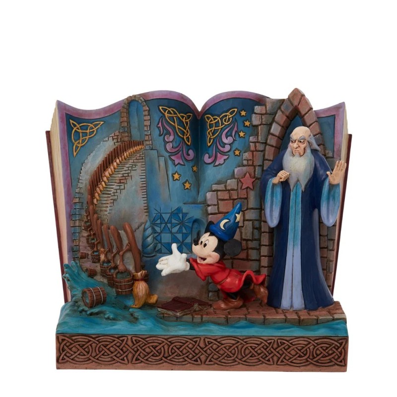 Jim Shore Sorcerer Mickey Storybook Figurine