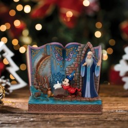 Jim Shore Sorcerer Mickey Storybook Figurine