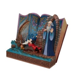 Jim Shore Sorcerer Mickey Storybook Figurine