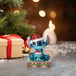 Jim Shore Santa Stitch with Scrump Figurine