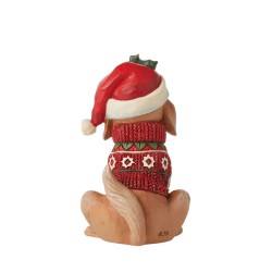 Jim Shore Heartwood Creek Festive Dog Mini Figurine
