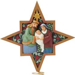 Jim Shore Holiday Manor Nativity Star Tree Topper