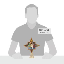 Jim Shore Holiday Manor Nativity Star Tree Topper