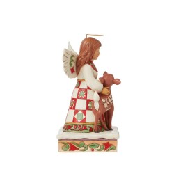 Jim Shore Angel with Deer Figurine
