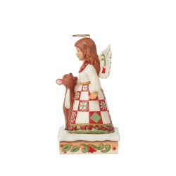 Jim Shore Angel with Deer Figurine