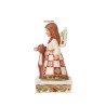 Jim Shore Angel with Deer Figurine